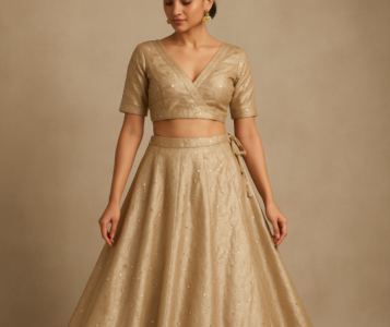 Plain Design Lehnga