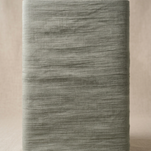 Olive Green Crinkle Texture High Quality Cotton Fabric