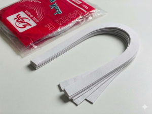T15 White Collar Patti Strip for Shirt and Garment Stitching
