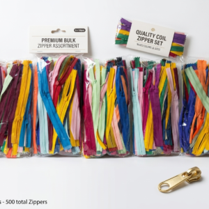 T17 Premium Bulk Assorted Zipper Coil Set Pack