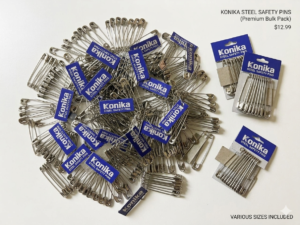 Steel Safety Pins – Premium