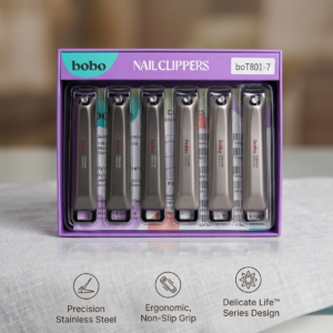 Stainless Steel Nail Clippers Set