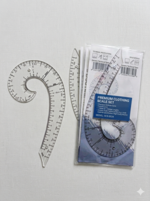 Armhole Scale – Acrylic French Curve & Tailoring Rulers