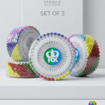 T34 Multi-Color Pearl Head Pin Wheel