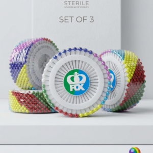 T34 Multi-Color Pearl Head Pin Wheel