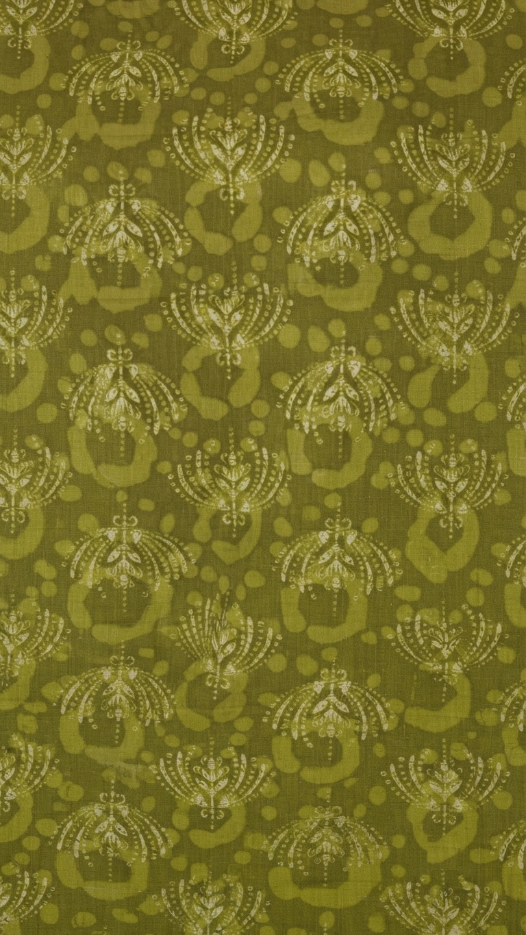Olive Green Soft Cotton Printed Straight Kurta Pant Set for Women – RW22 - Image 5